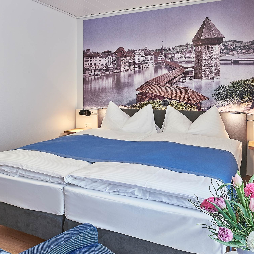 Hotel Central Luzern ZIMMER Doppelzimmer NOBLE 03